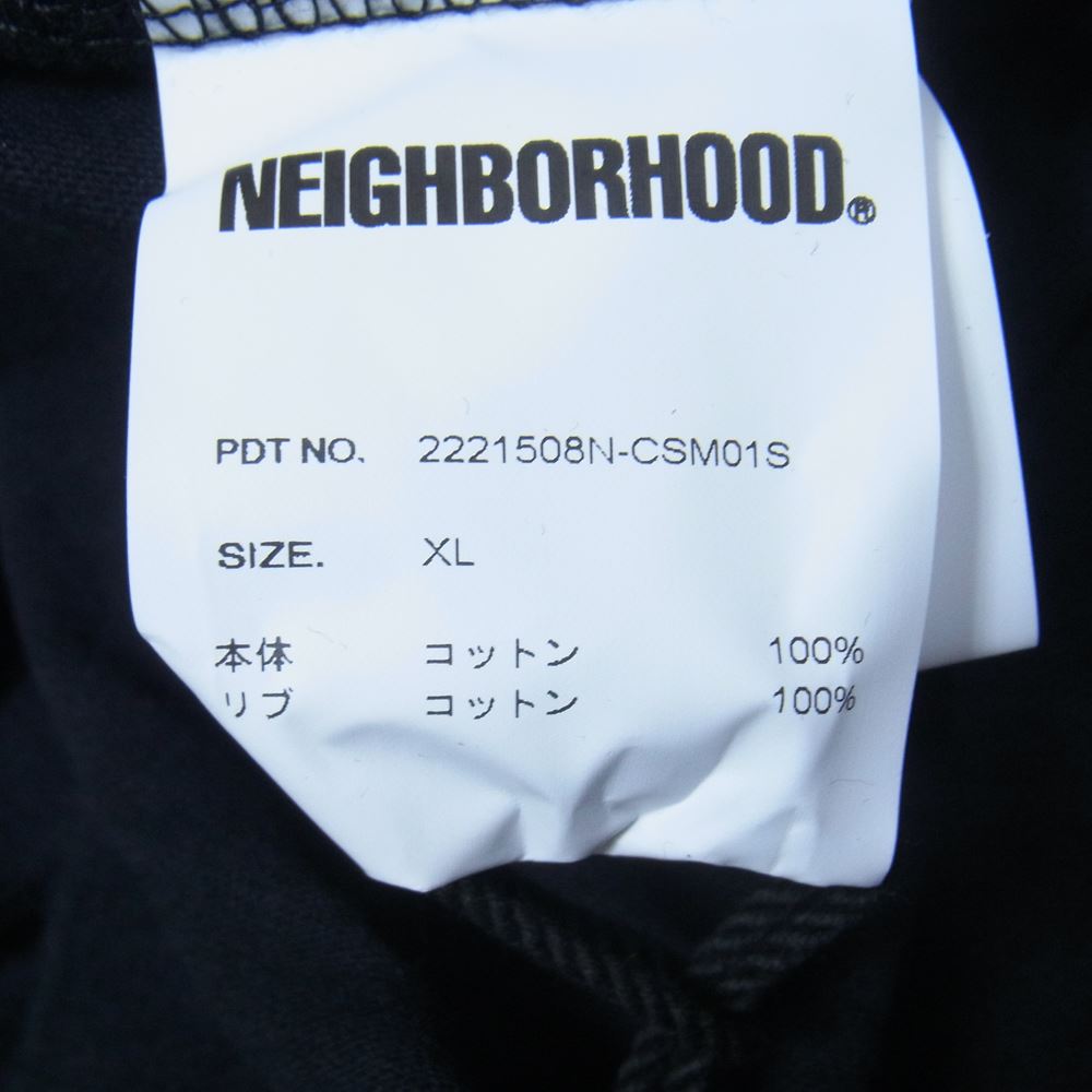 NEIGHBORHOOD ネイバーフッド 2221508N-CSM01S PENDLETON .CN LS .CO ペンドルトン クルー ネック ロゴ 長袖 Tシャツ ブラック系 XL【新古品】【未使用】【中古】