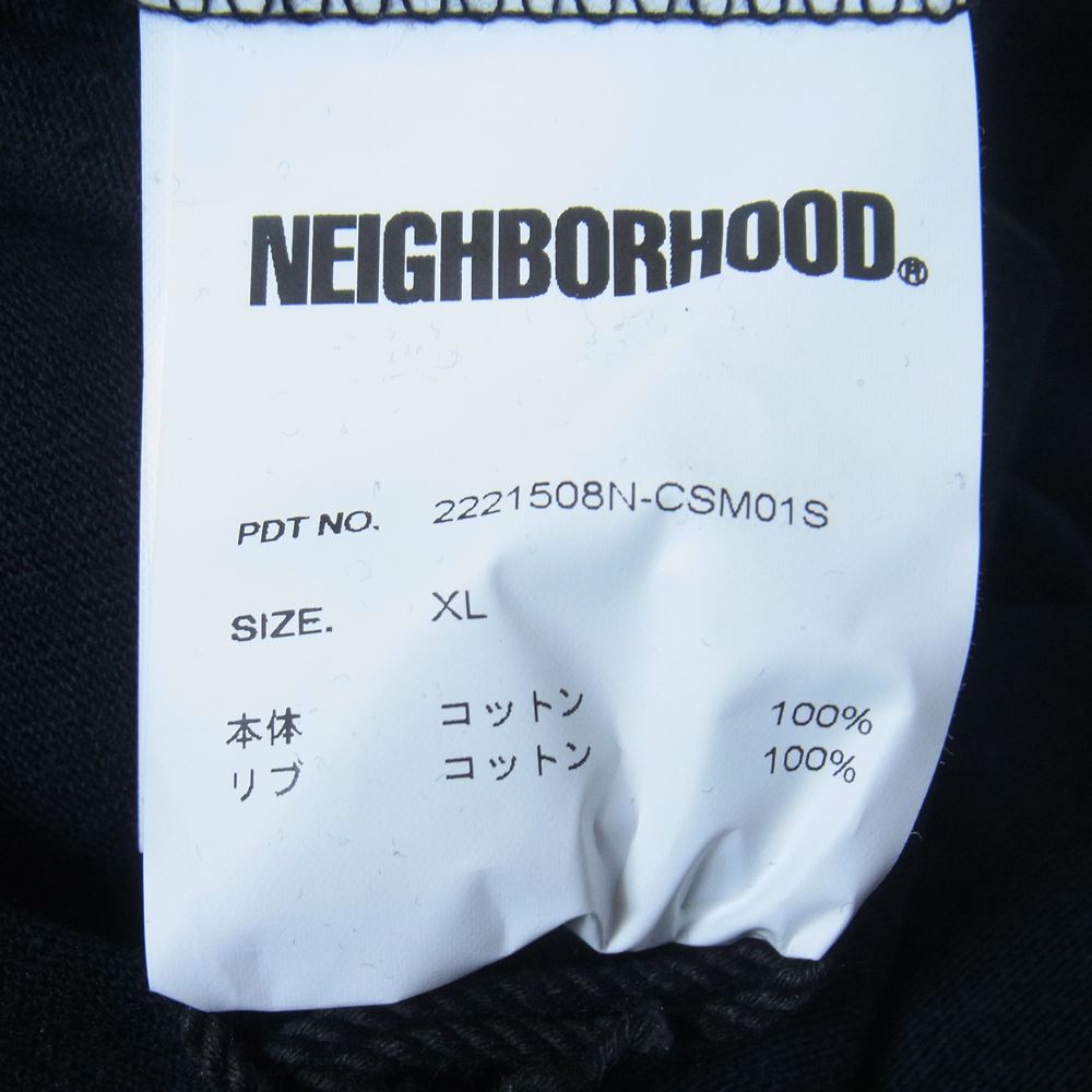 NEIGHBORHOOD ネイバーフッド 2221508N-CSM01S PENDLETON .CN LS .CO ペンドルトン クルー ネック ロゴ 長袖 Tシャツ ブラック系 XL【新古品】【未使用】【中古】