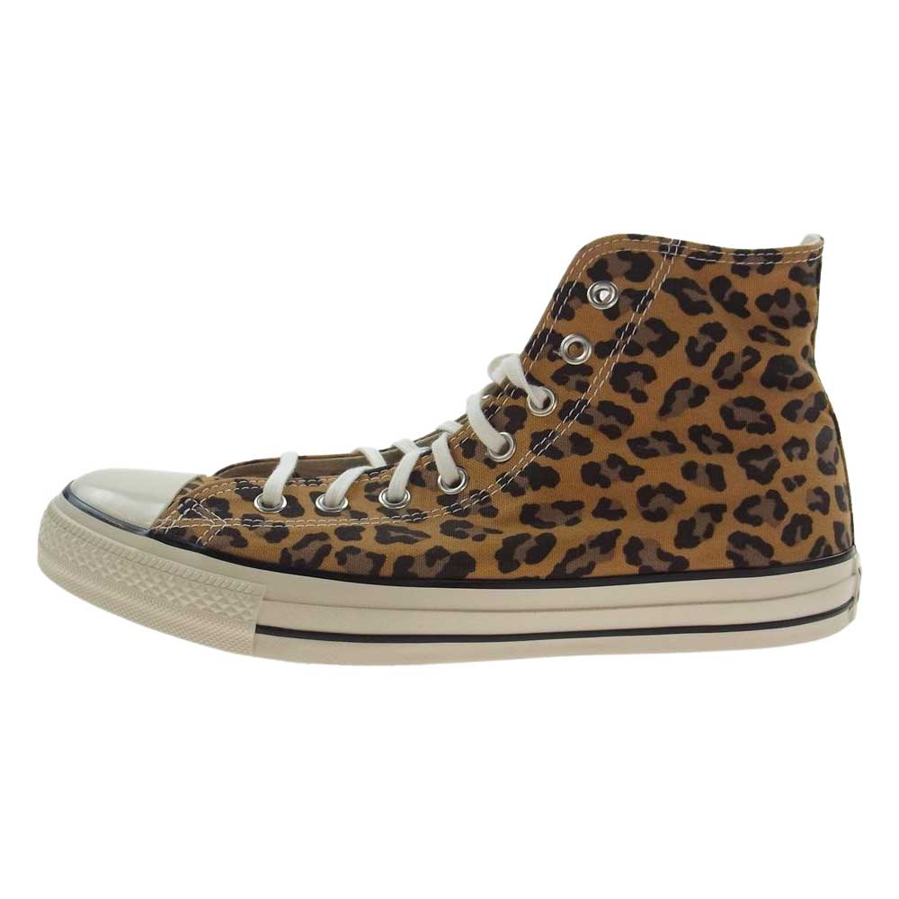 WACKO MARIA ワコマリア × converse コンバース All Star US High WM オールスター レオパード スニーカー　 29cm【新古品】【未使用】【中古】
