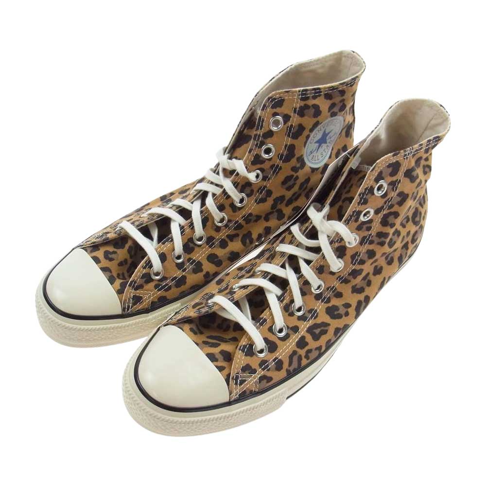 WACKO MARIA ワコマリア × converse コンバース All Star US High WM オールスター レオパード スニーカー　 29cm【新古品】【未使用】【中古】