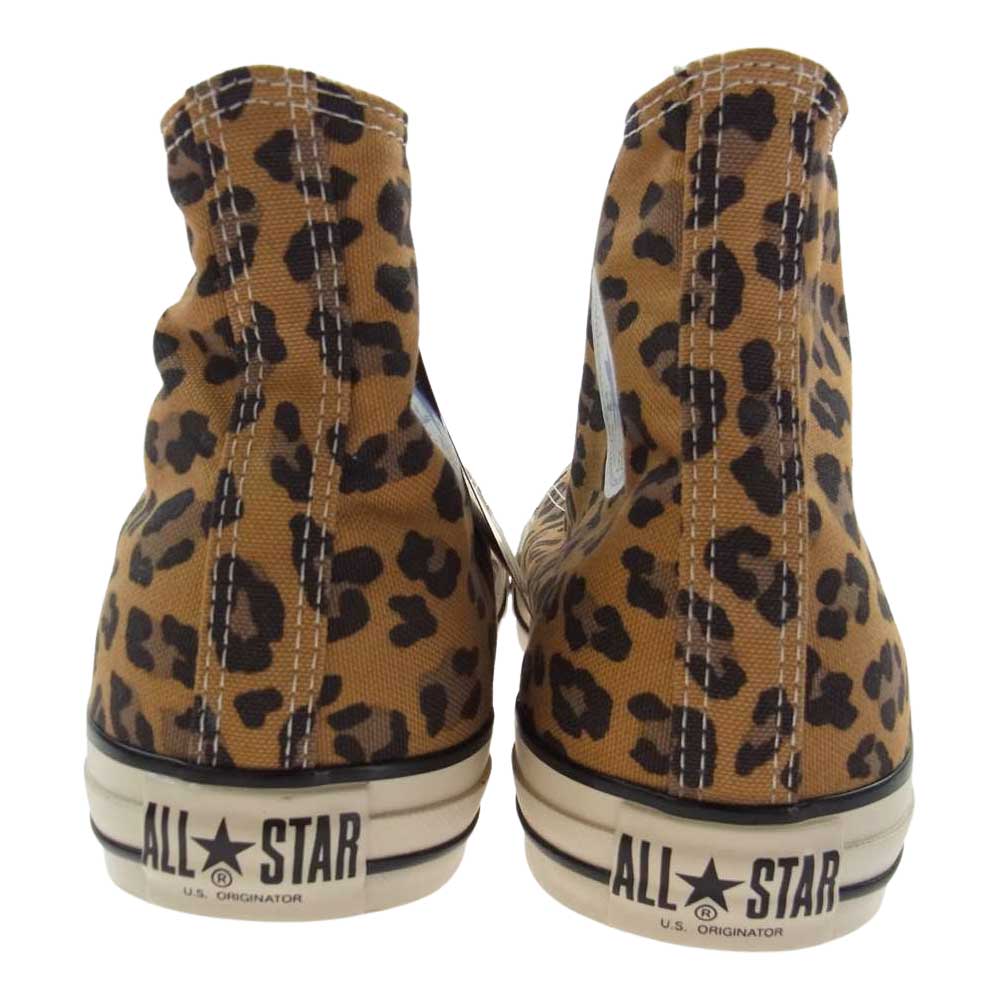 WACKO MARIA ワコマリア × converse コンバース All Star US High WM オールスター レオパード スニーカー　 29cm【新古品】【未使用】【中古】
