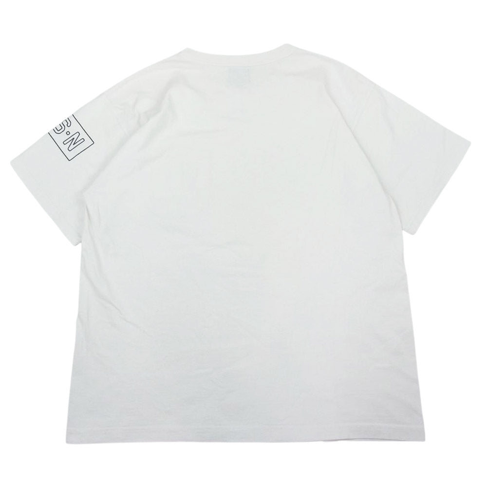 The REAL McCOY'S ザリアルマッコイズ プリント Tシャツ 半袖 ホワイト系 L【中古】