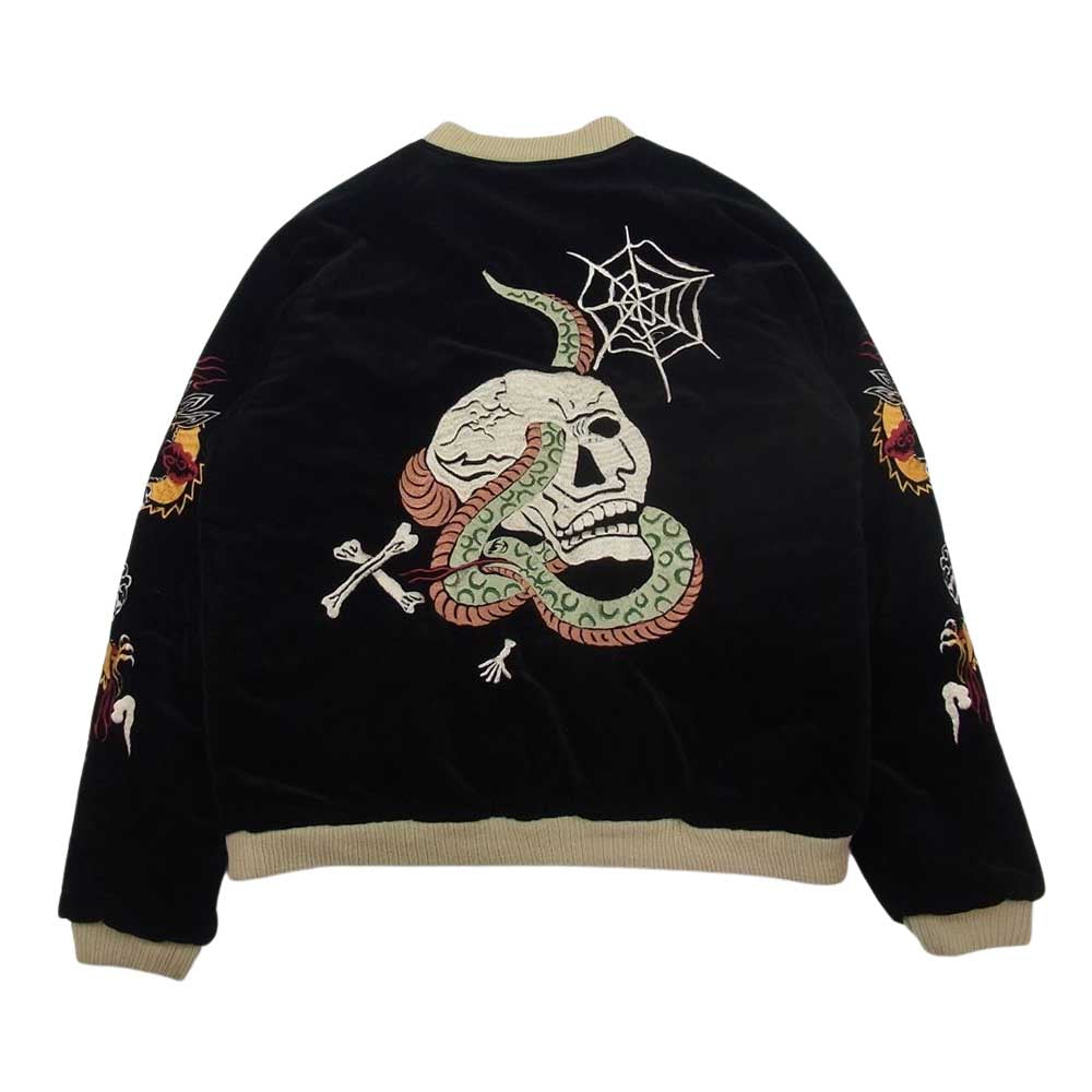 東洋エンタープライズ TT10797 別珍 キルト リバーシブル スカジャン