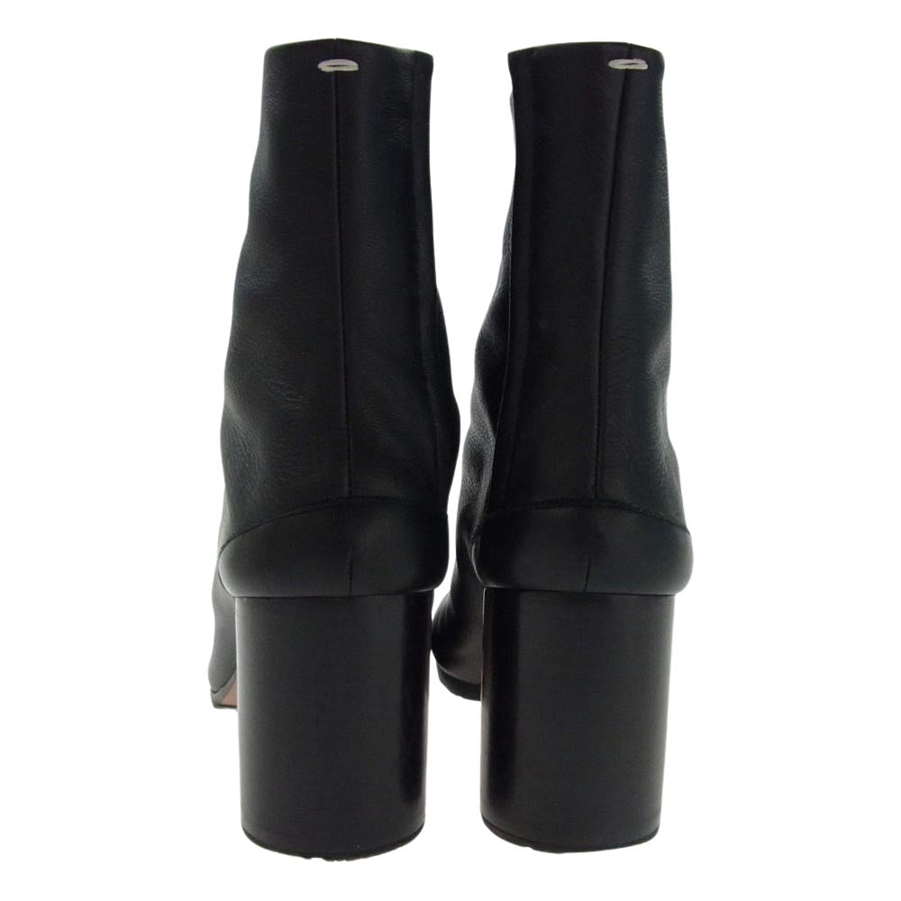 MAISON MARGIELA メゾンマルジェラ S58WU0241 TABI 足袋 タビヒールブーツ レザー ブラック ブラック系 36【中古】