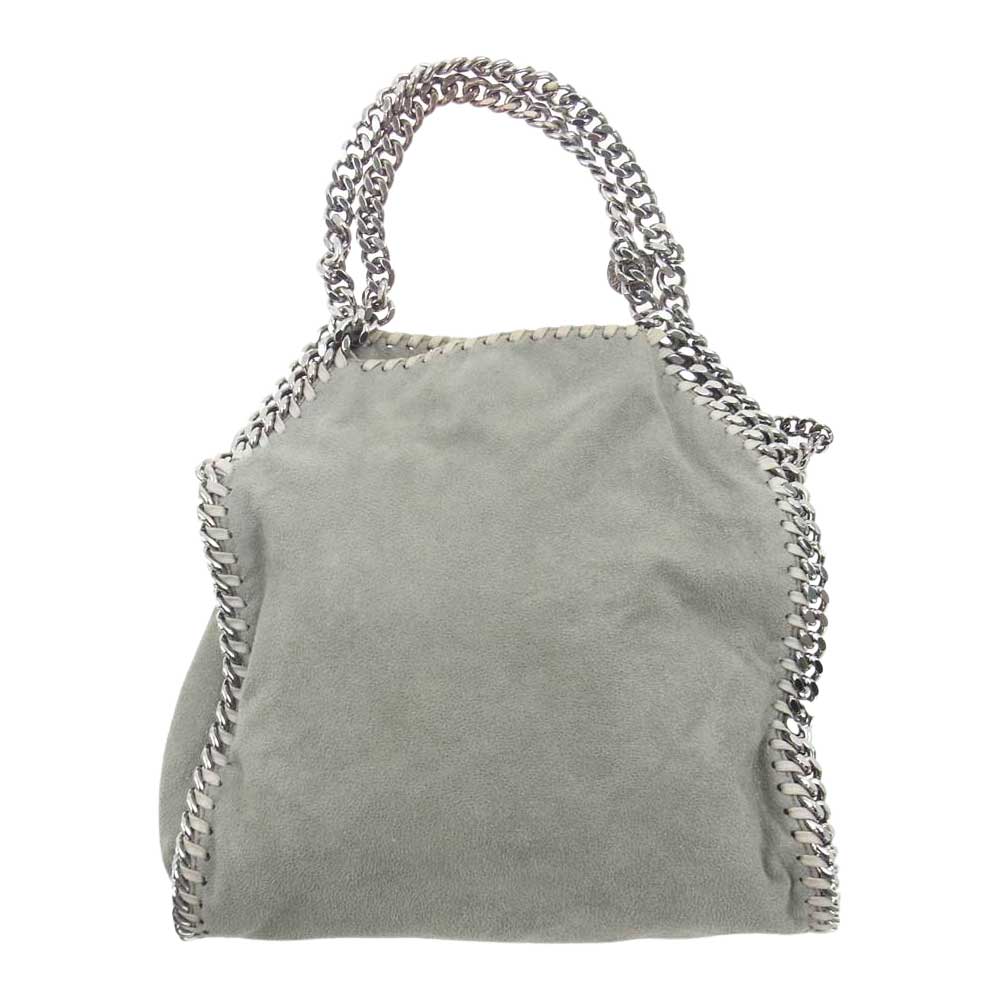 Stella McCartney ステラマッカートニー ファラベラ 2WAY チェーン ショルダー ハンド バッグ グレー系【中古】