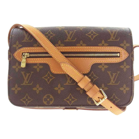 LOUIS VUITTON ルイ・ヴィトン M51210  モノグラム サンジェルマン ショルダー バッグ ブラウン系【中古】