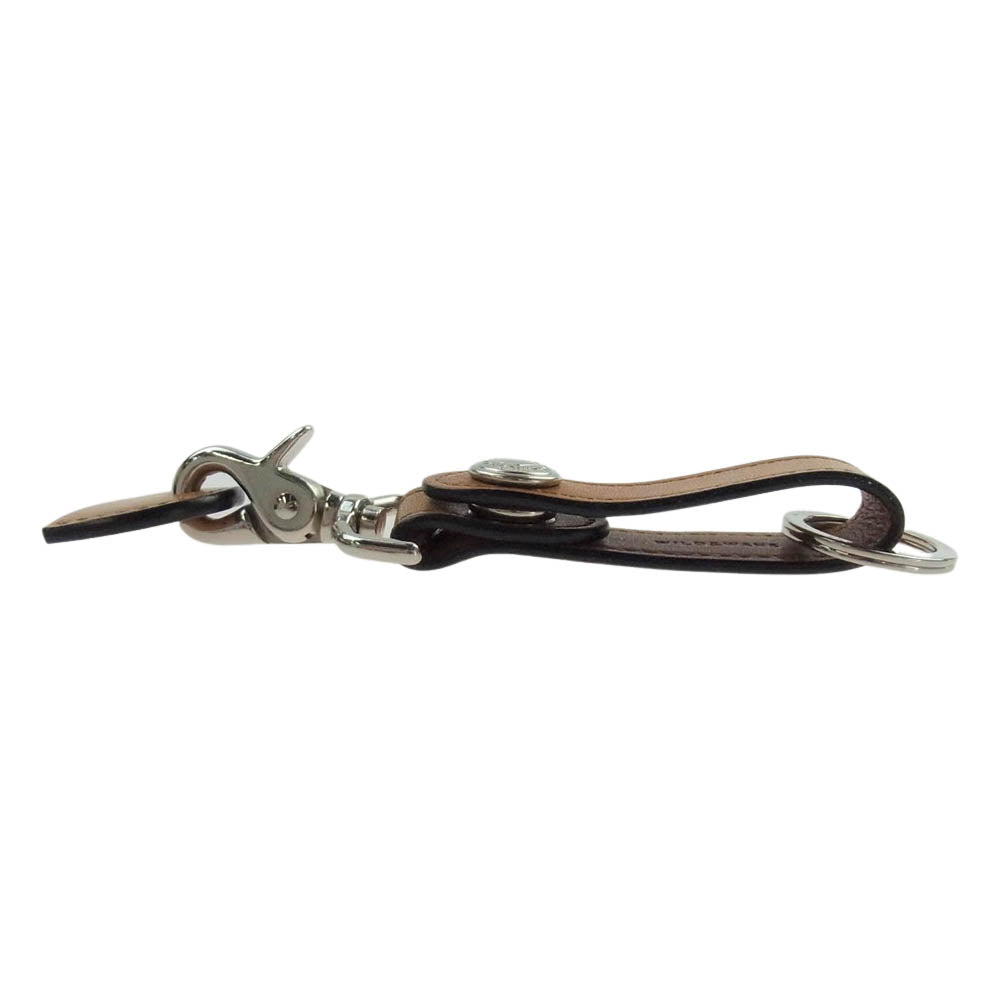 WILDSWANS ワイルドスワンズ FULL GRAIN BRIDLE フルグレインブライドル ブランチ キーホルダー ブラウン系【美品】【中古】