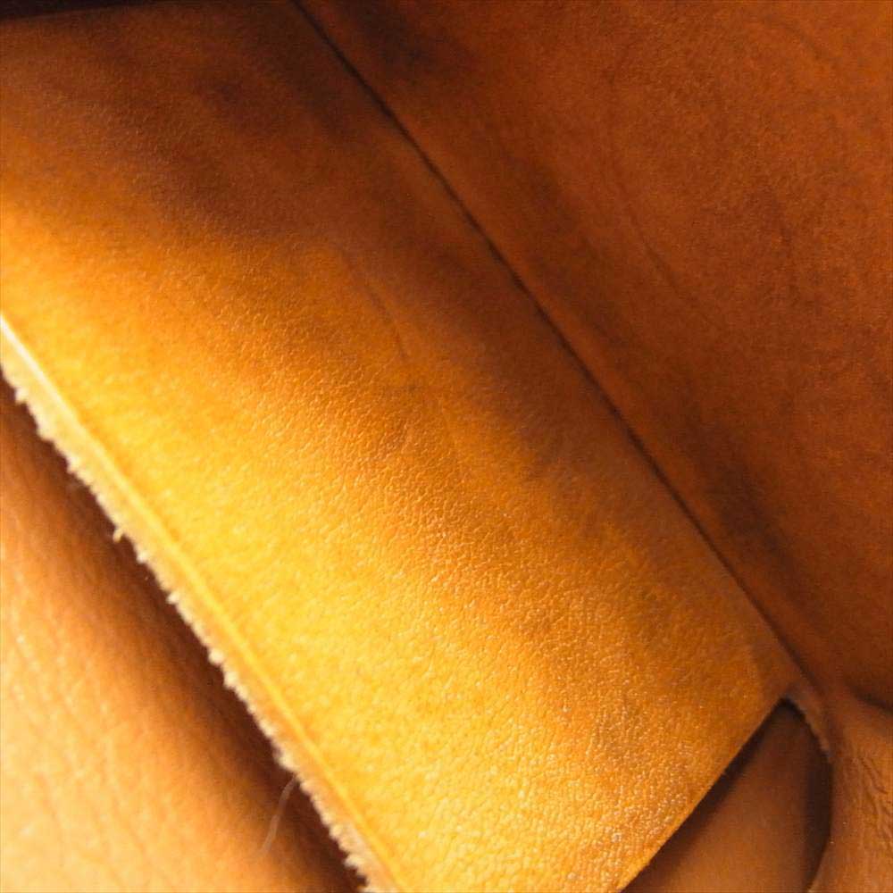WILDSWANS ワイルドスワンズ TONGUE フルグレインブライドルレザー コンパクトウォレット ミニ財布 ロンドンカラー ライトブラウン系【美品】【中古】