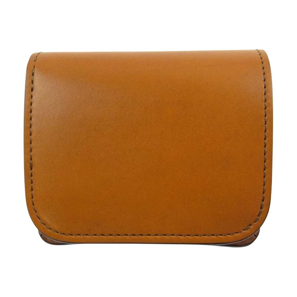 WILDSWANS ワイルドスワンズ 極上美品 CASA カーサ フルグレインブライドルレザー ウォレット 二つ折り財布 ロンドンカラー ブラウン系【美品】【中古】