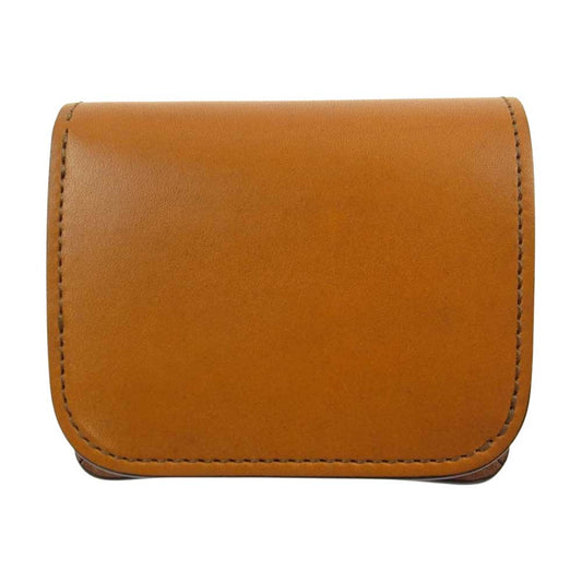 WILDSWANS ワイルドスワンズ 極上美品 CASA カーサ フルグレインブライドルレザー ウォレット 二つ折り財布 ロンドンカラー ブラウン系【美品】【中古】