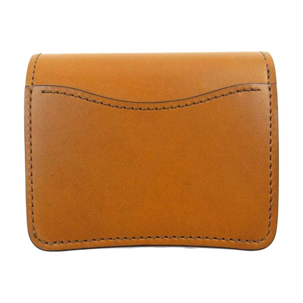 WILDSWANS ワイルドスワンズ 極上美品 CASA カーサ フルグレインブライドルレザー ウォレット 二つ折り財布 ロンドンカラー ブラウン系【美品】【中古】