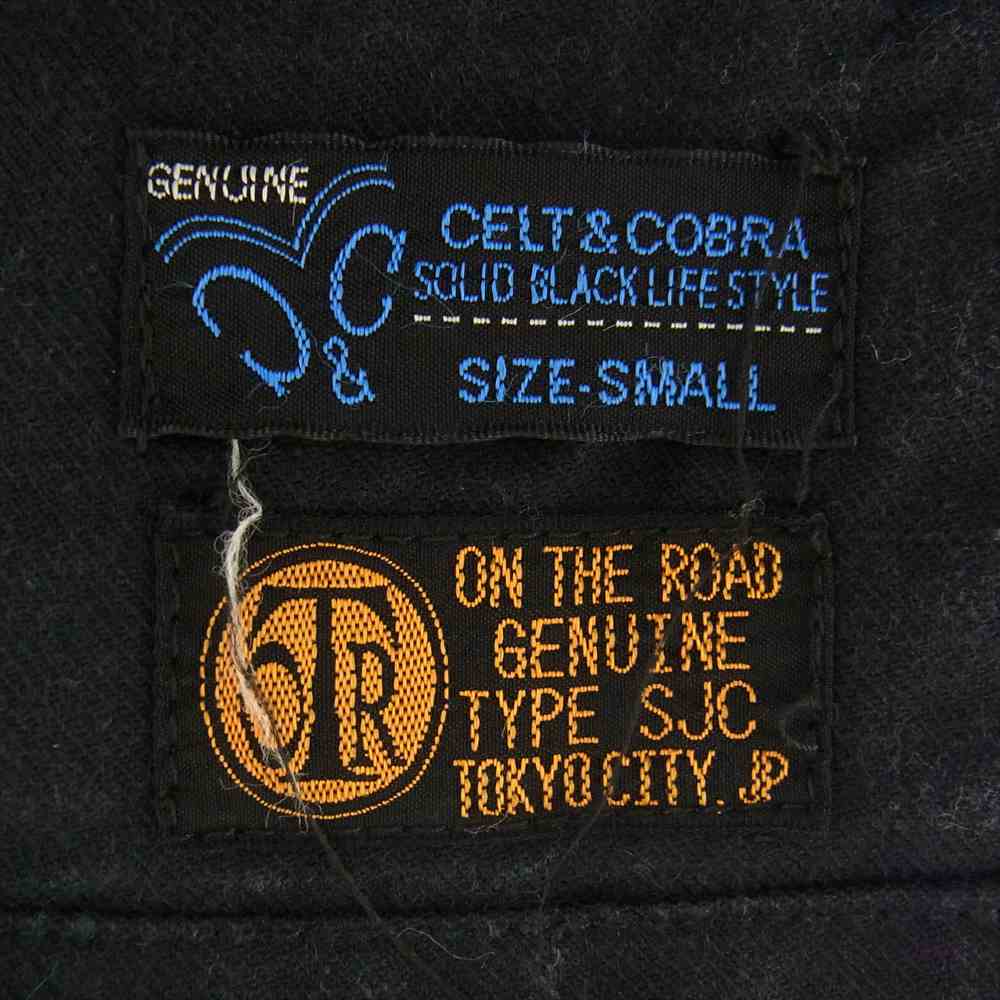 Celt&Cobra ケルト&コブラ コットン 裏地 ウール ジャケット ブラック系 S【中古】