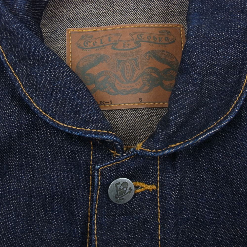 Celt&Cobra ケルト&コブラ Lot.CJK-1 DENIM JACKET  デニム ジャケット Gジャン インディゴ インディゴブルー系 S【中古】