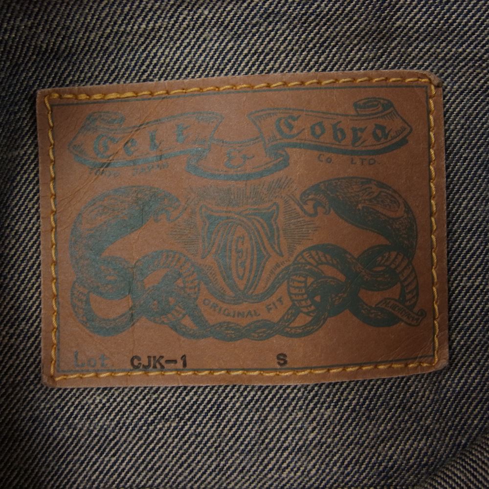 Celt&Cobra ケルト&コブラ Lot.CJK-1 DENIM JACKET  デニム ジャケット Gジャン インディゴ インディゴブルー系 S【中古】