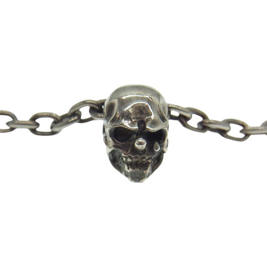 RAT RACE ラットレース スカル チャーム シルバー ネックレス【中古】