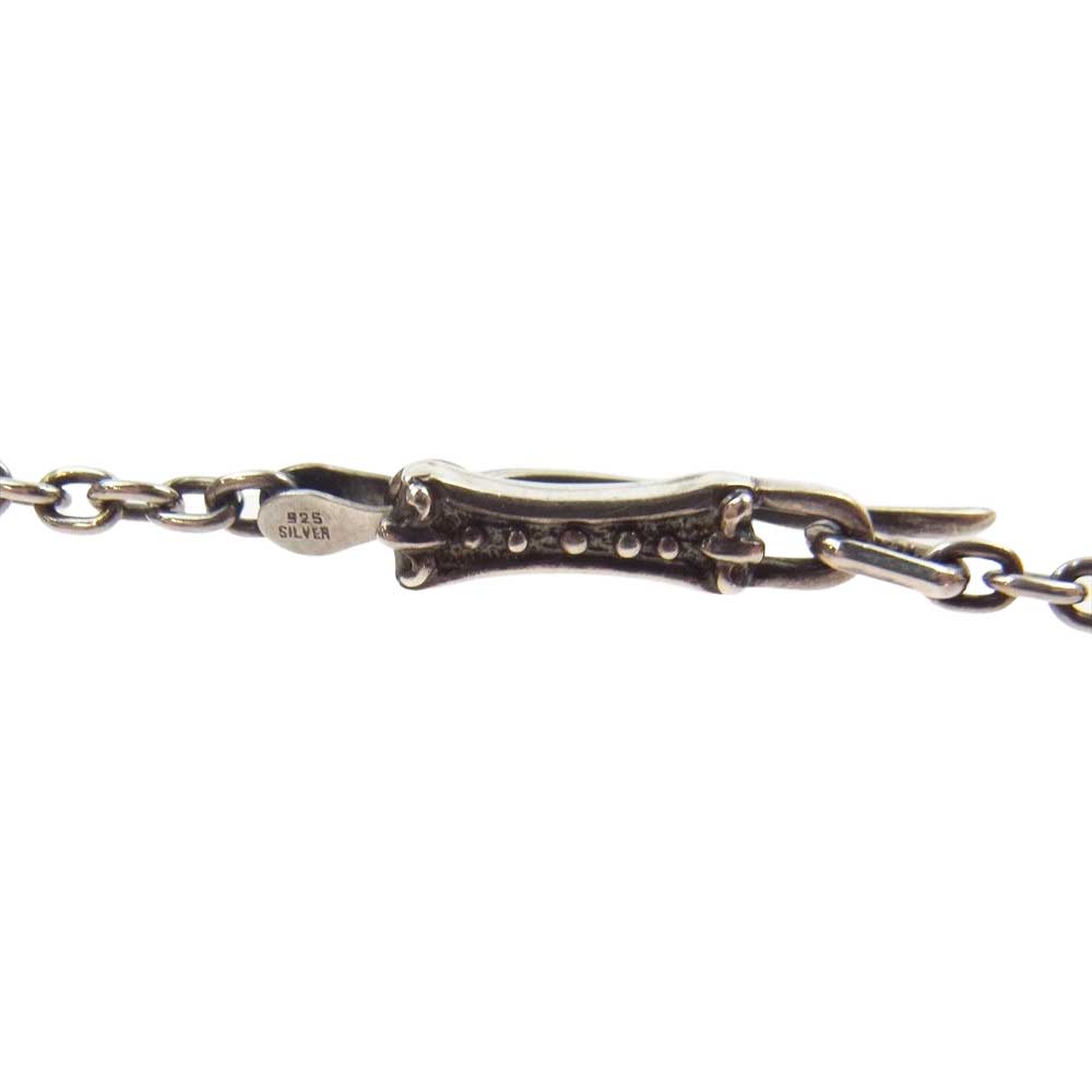 RAT RACE ラットレース スカル チャーム シルバー ネックレス【中古】