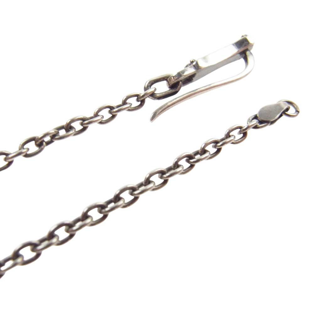 RAT RACE ラットレース スカル チャーム シルバー ネックレス【中古】