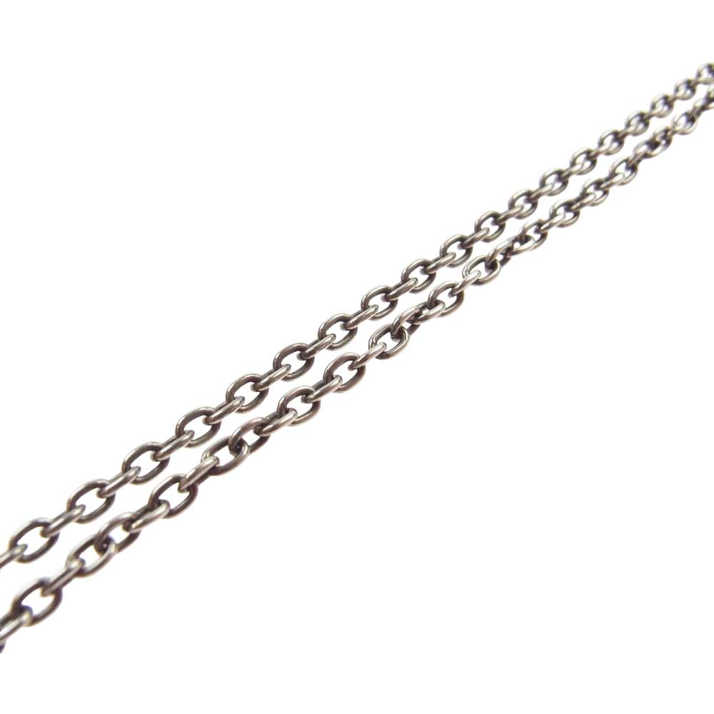 RAT RACE ラットレース スカル チャーム シルバー ネックレス【中古】