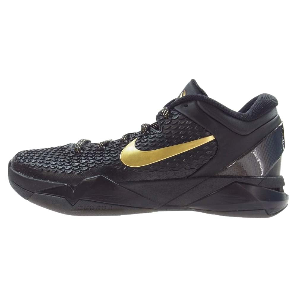 NIKE ナイキ 511371-001 ZOOM ズーム KOBE 7 SYSTEM ELITE コービーブライアント システム エリート ブラック系 ゴールド系 27.5cm【美品】【中古】