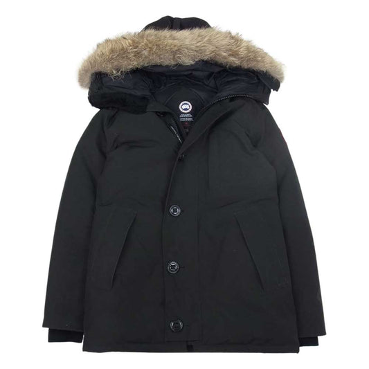 CANADA GOOSE カナダグース 3438JM JASPER PARKA ジャスパー パーカ ダウン ジャケット ブラック系 XS【中古】