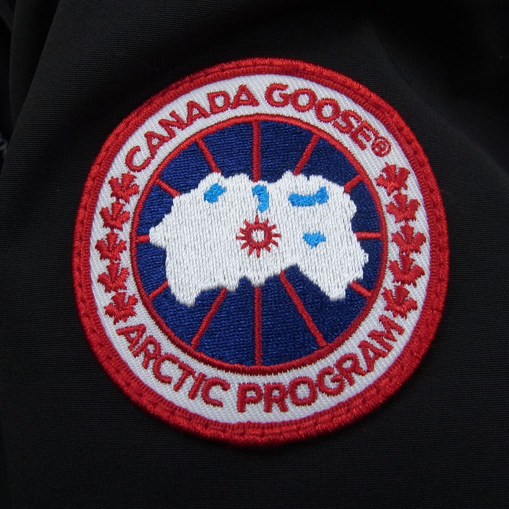 CANADA GOOSE カナダグース 3438JM JASPER PARKA ジャスパー パーカ ダウン ジャケット ブラック系 XS【中古】