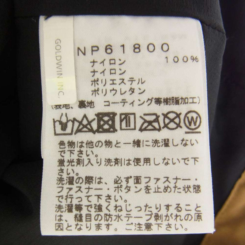 THE NORTH FACE ノースフェイス NP61800 Mountain Jacket GORE-TEX ゴアテックス マウンテン パーカ シェル ジャケット ベージュ系 S【中古】