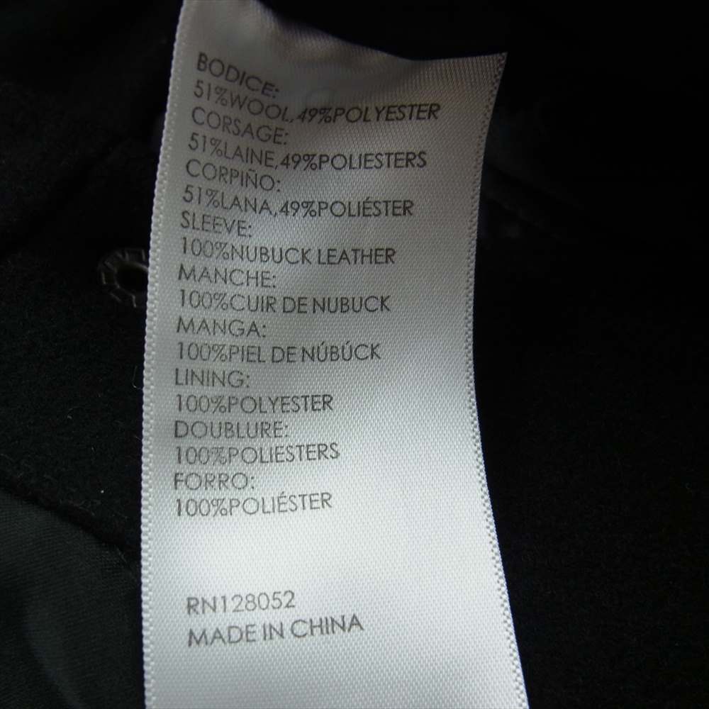 FRAGMENT DESIGN フラグメントデザイン × CACTUS JACK カクタスジャック Manifest Letterman Jacket マニフェスト レターマンジャケット スタジャン スタジアム ジャケット ブラック系 ベージュ系 M【中古】