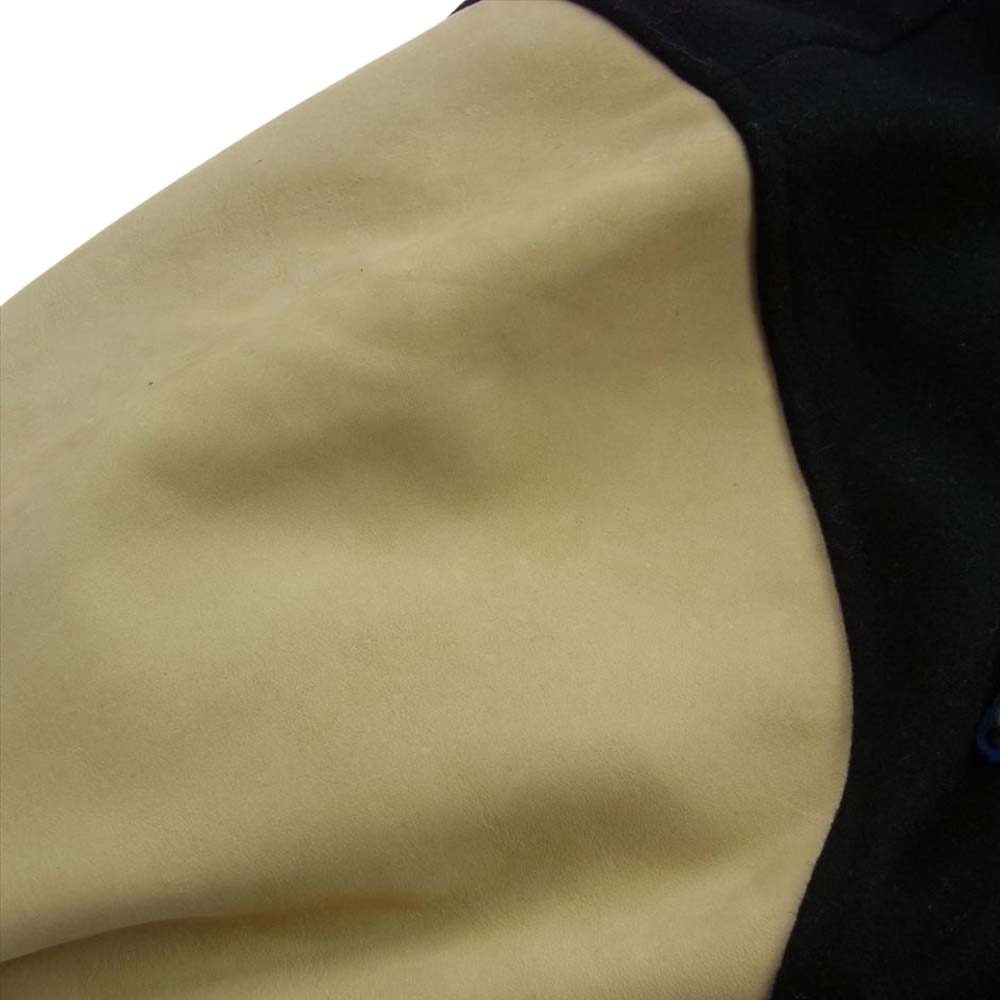 FRAGMENT DESIGN フラグメントデザイン × CACTUS JACK カクタスジャック Manifest Letterman Jacket マニフェスト レターマンジャケット スタジャン スタジアム ジャケット ブラック系 ベージュ系 M【中古】