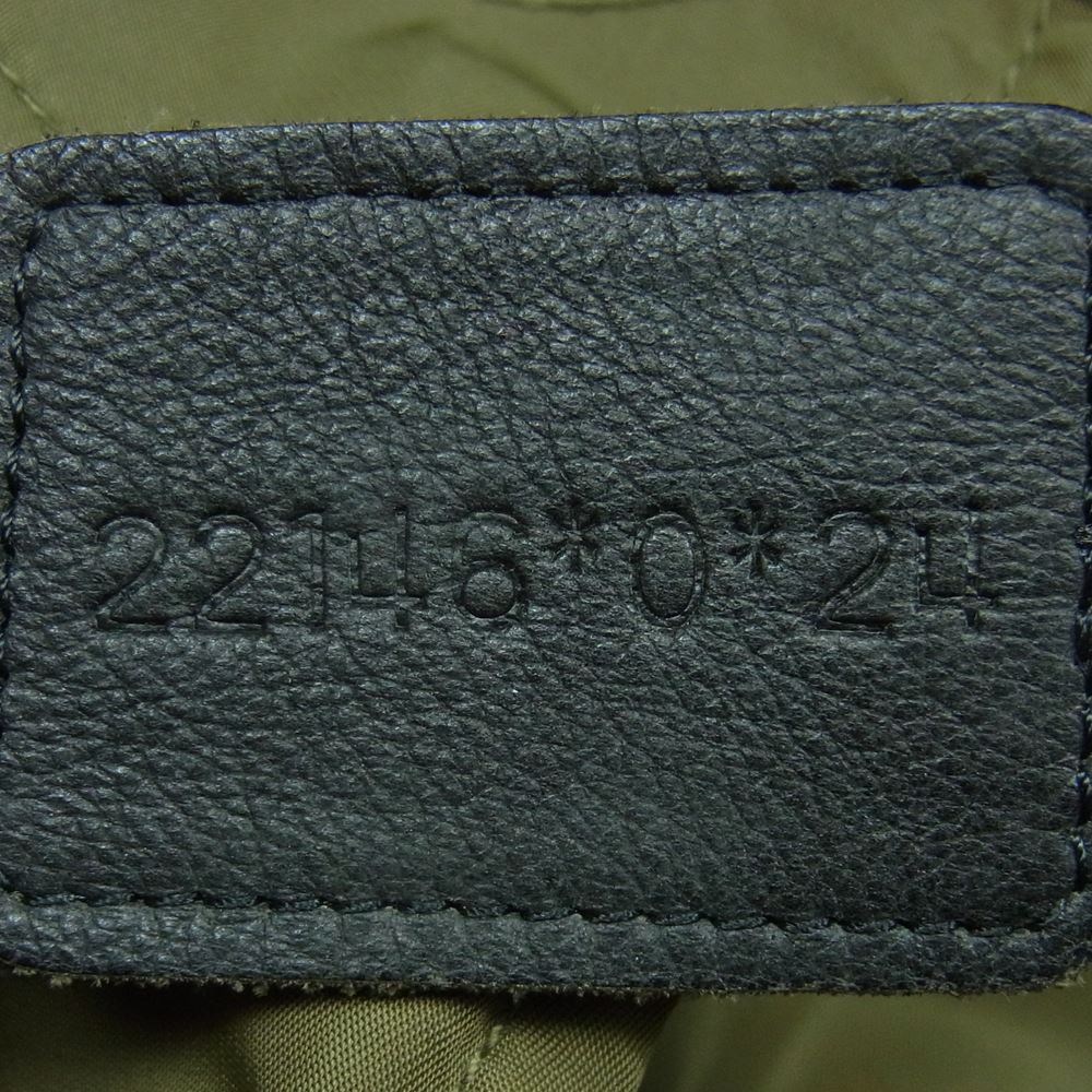 VANSON バンソン N-3B ワッペン ロゴ刺繍 ファーフード フライト ジャケット 中国製 カーキ系 ブラック系 XL【中古】