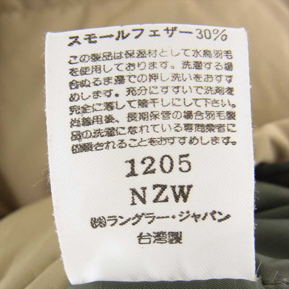 ラングラー M4032-34 着脱可能フード付き ダウンジャケット ベージュ ベージュ系 M【中古】