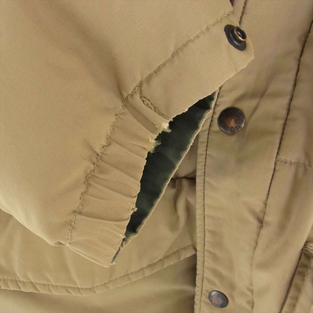 ラングラー M4032-34 着脱可能フード付き ダウンジャケット ベージュ ベージュ系 M【中古】