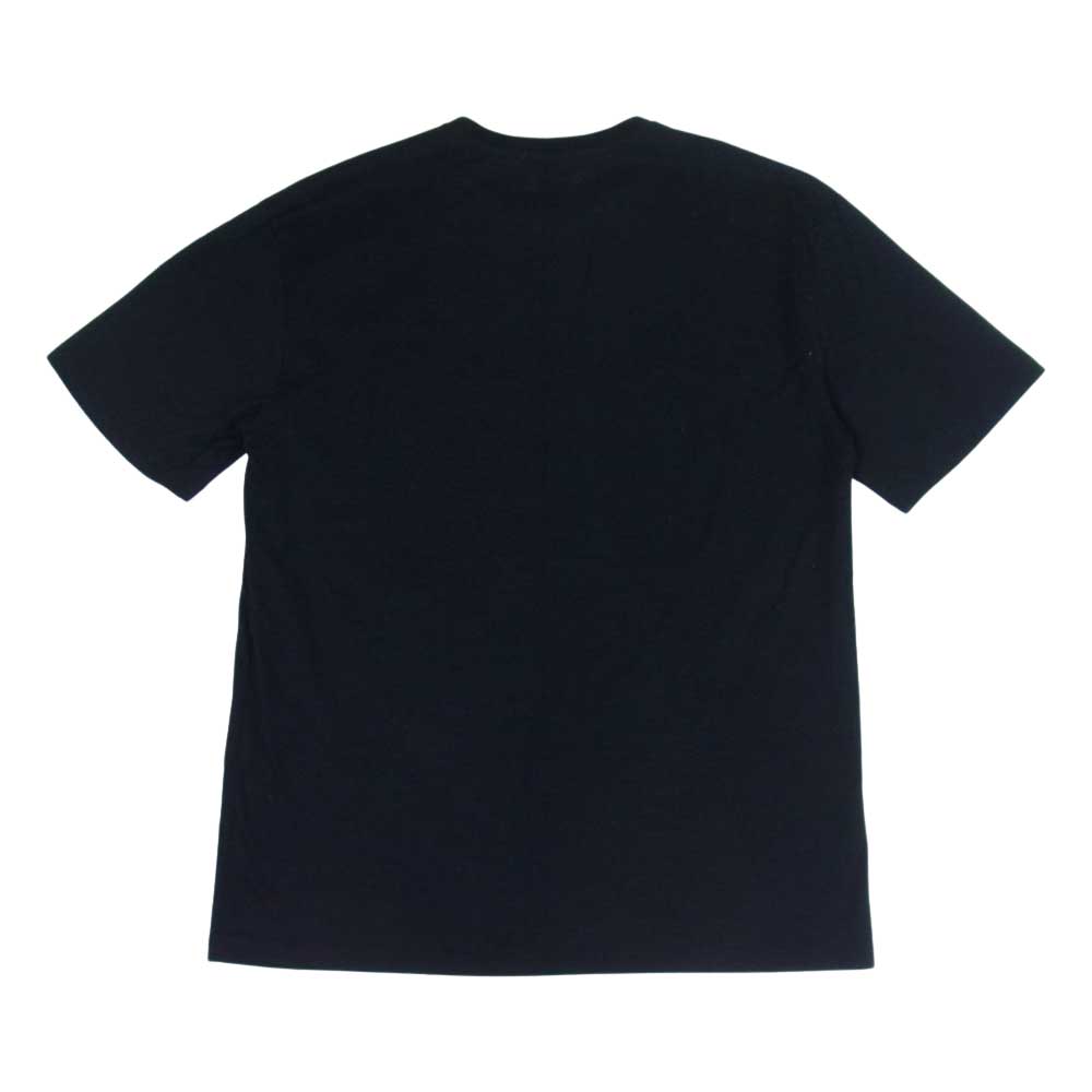 Alexander McQueen アレキサンダーマックイーン 50018 ケリングジャパンタグ GRAFFITI グラフィティ ペイント ロゴプリント クルーネック 半袖 Tシャツ ブラック系 40【中古】