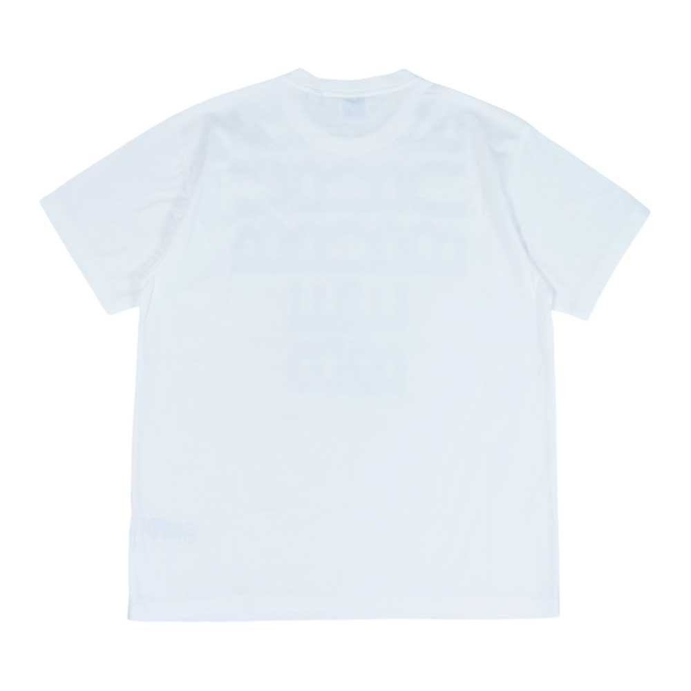 BURBERRY バーバリー 22SS 8052213 ロゴプリント クルーネック 半袖 Tシャツ ホワイト系 XS【中古】