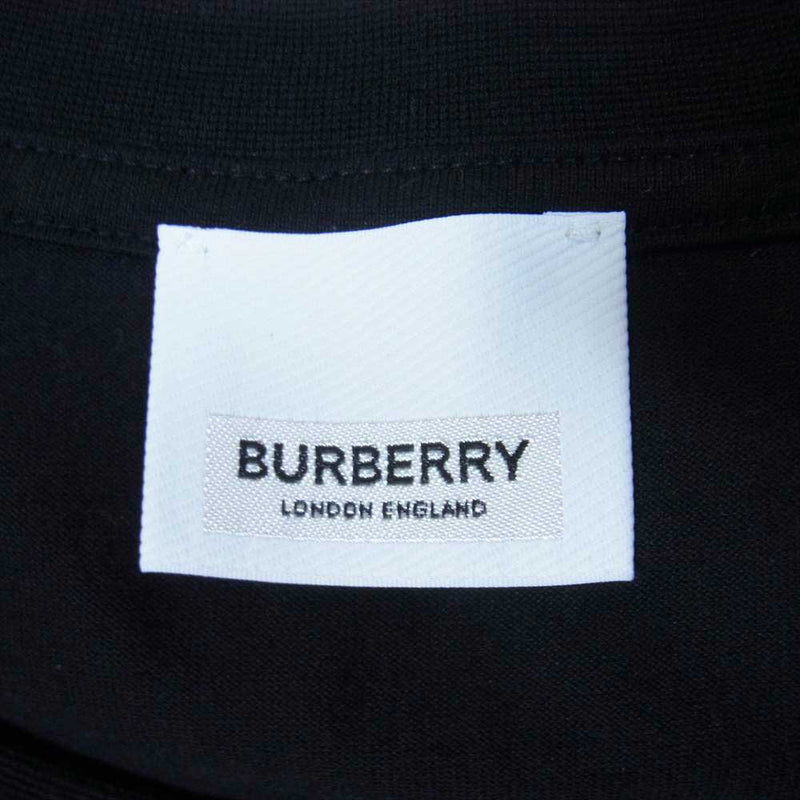 BURBERRY バーバリー 22SS 8052210 ロゴプリント クルーネック 半袖 Tシャツ ブラック系 XS【極上美品】【中古】
