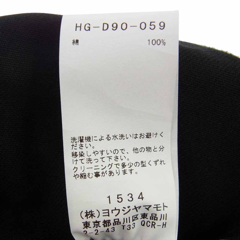 Yohji Yamamoto ヨウジヤマモト BLACK Scandal ブラックスキャンダル 22SS HG-D90-059 カーゴ オーバーオール ブラック系 3【中古】
