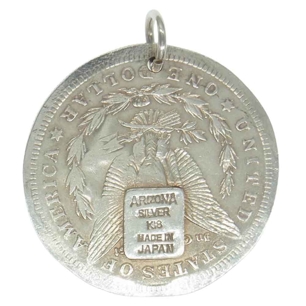ARIZONA FREEDOM アリゾナフリーダム モルガン コイン K18 太陽神 トップ シルバー系 ゴールド系【中古】 – ブランド古着 LIFE