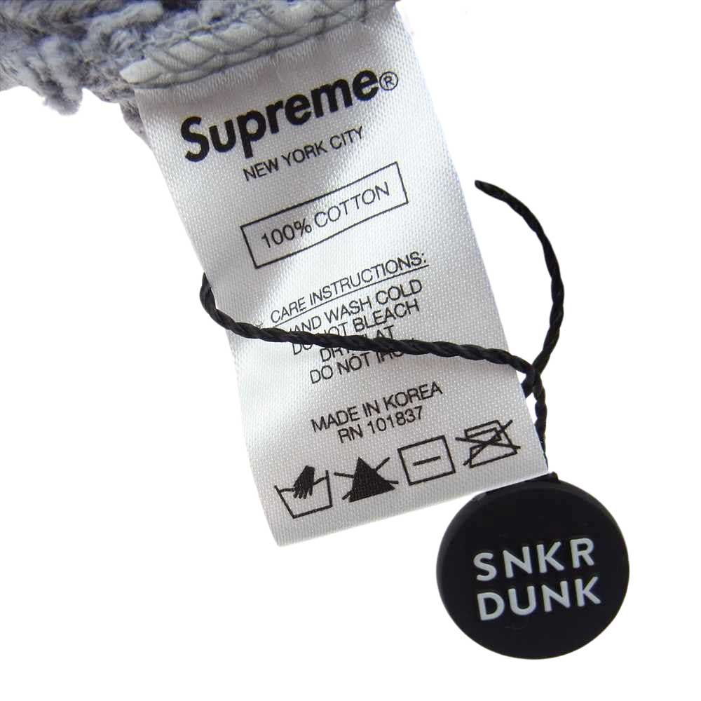 Supreme シュプリーム 18SS Overdyed Ribbed Small Box Logo Beanie Cap オーバーダイドリブ スモール ボックスロゴ ビーニー ニット キャップ グレー系【美品】【中古】