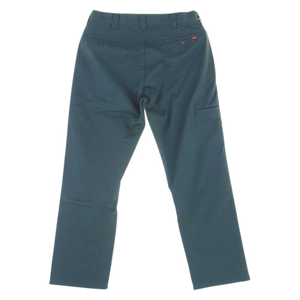 Supreme シュプリーム 21AW Work Pant ワーク パンツ ライトグリーン系 32【中古】