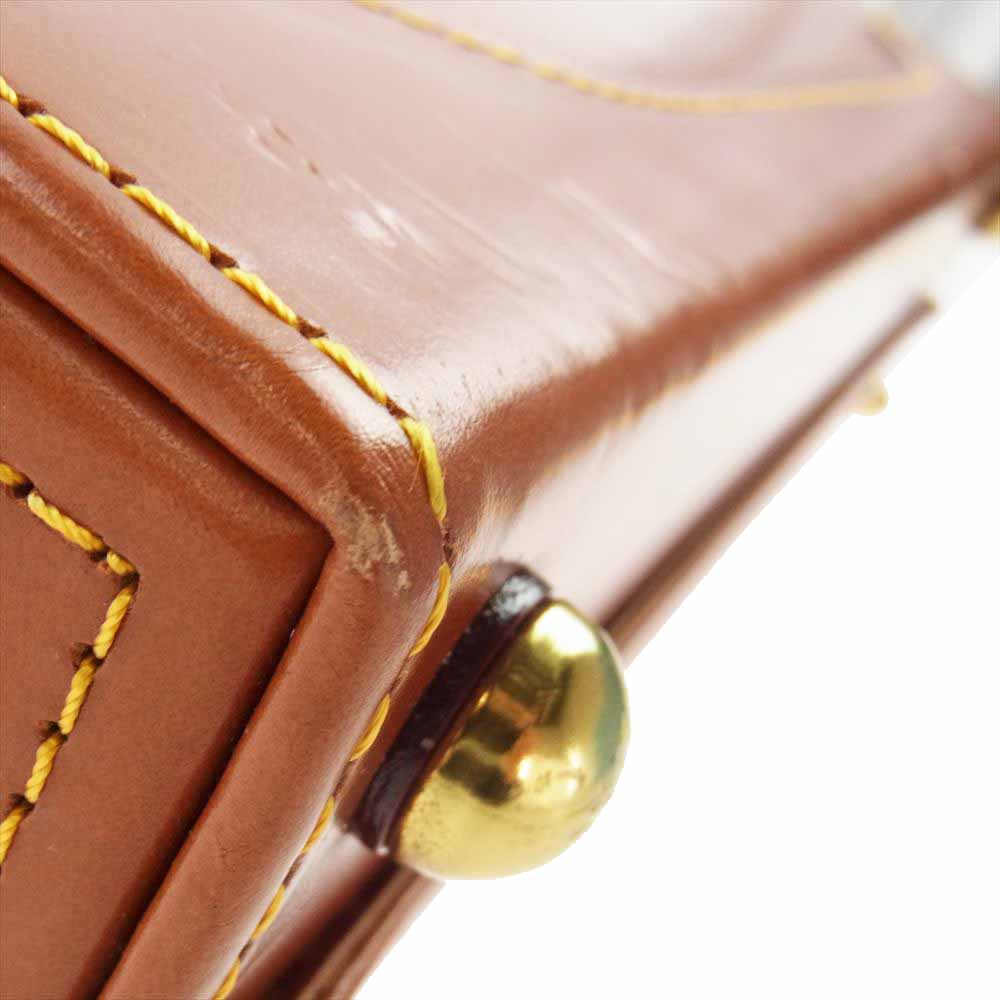 ファイブウッズ レザー アタッシュ トラベル ケース ブラウン系【中古】