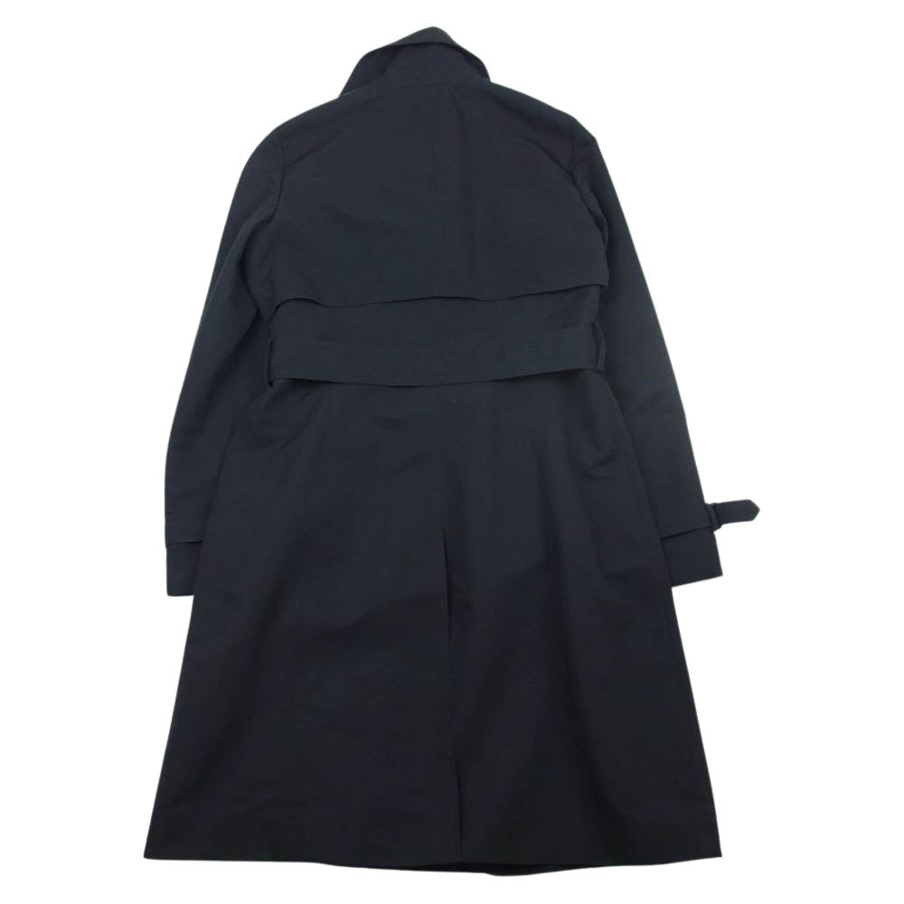 theory セオリー 01-3109602 ベルテッド トレンチ コート ブラック系 M【中古】