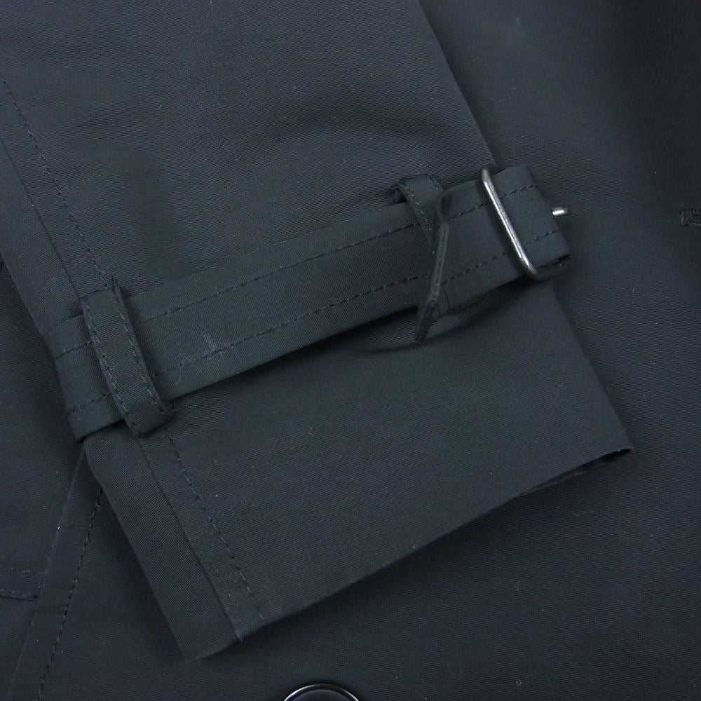 theory セオリー 01-3109602 ベルテッド トレンチ コート ブラック系 M【中古】