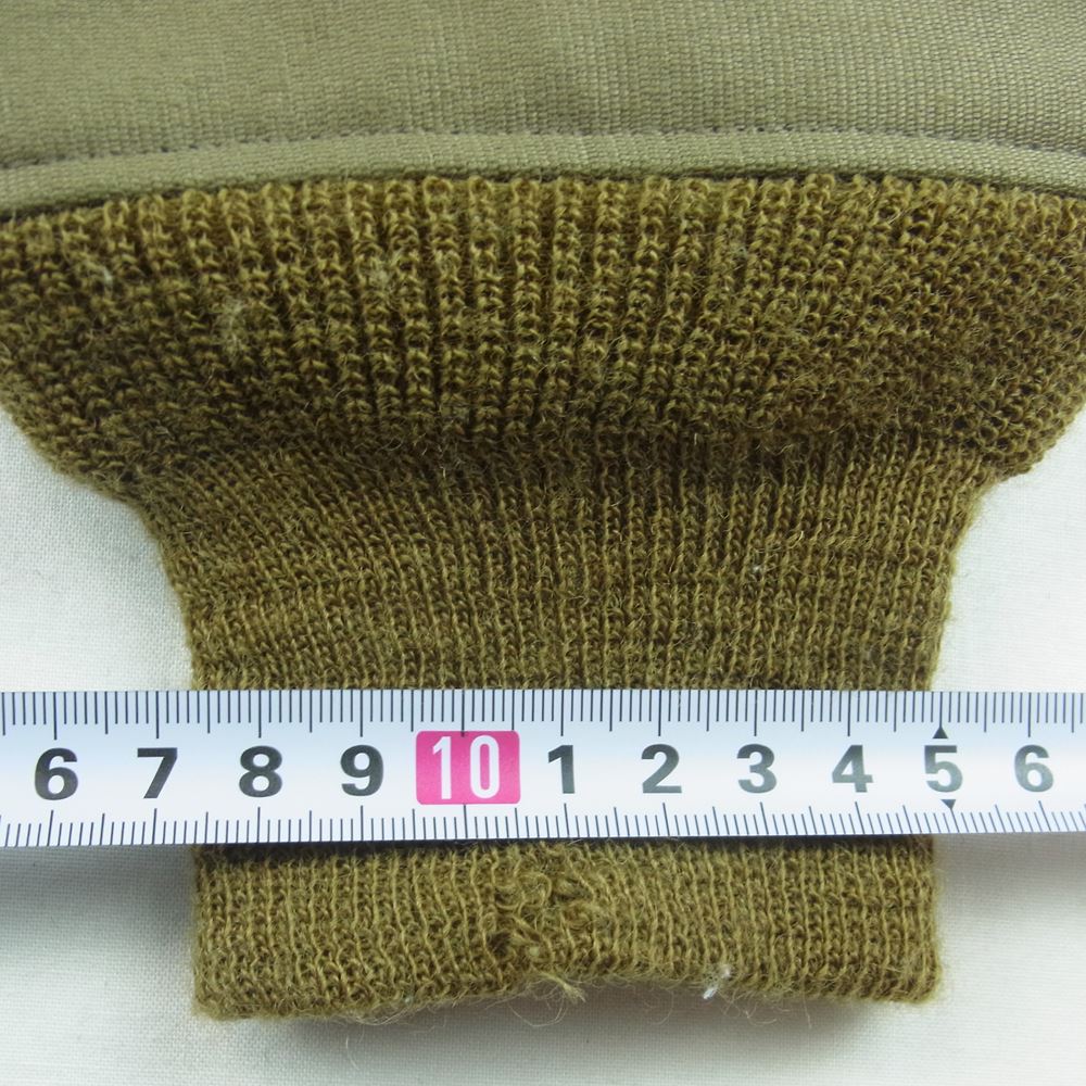 The REAL McCOY'S ザリアルマッコイズ MJ14011 37J1B FLYING CHIEFS タンカース フライング ミリタリー ジャケット カーキ系 44【中古】