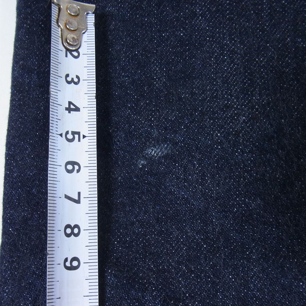 VISVIM ビズビム 22SS 0122105005001 social sculpture denim 01 SLIM RAW ソーシャル スカルプチャー スリム デニム パンツ インディゴブルー系 32【中古】