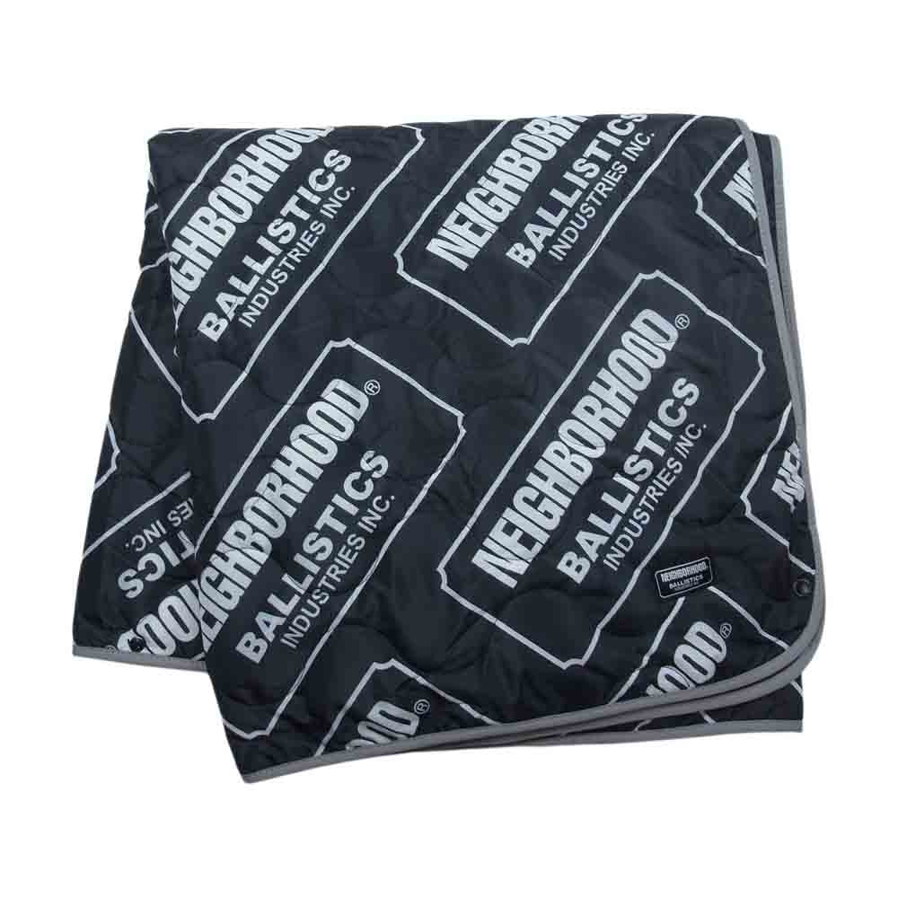 NEIGHBORHOOD ネイバーフッド BSPC-NH02 BALLISTICS INDUSTRIES NH QUILT キルト ブランケット ブラック系【新古品】【未使用】【中古】