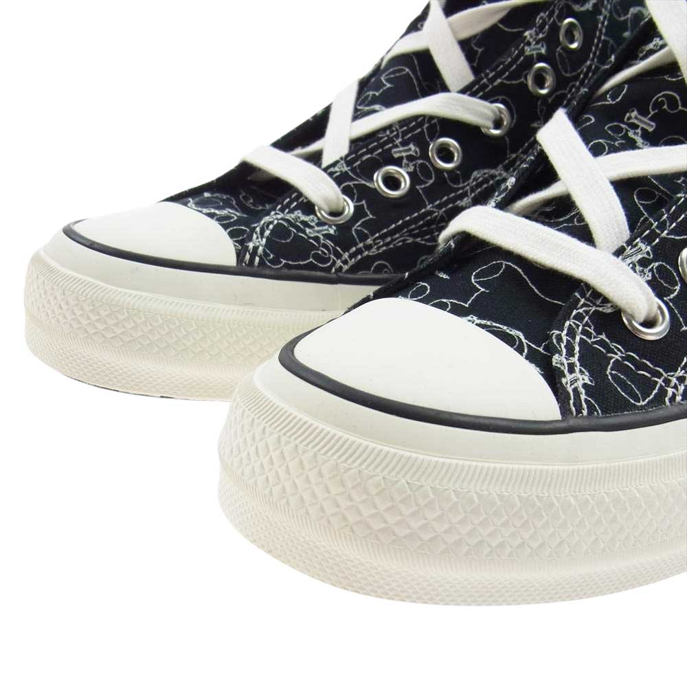 CONVERSE コンバース 1CL579 UCX9F02 addict アディクト UNDERCOVER アンダーカバー ベア CHUCK TAYLOR MATERIAL UC HI チャックテイラー マテリアル ハイカット スニーカー 29cm【美品】【中古】