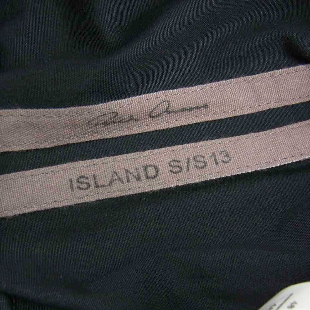 Rick Owens リックオウエンス 13SS イタリア製 ドローストリング ビッグ ラップ スカート ショーツ ハーフパンツ ブラック系 48【中古】