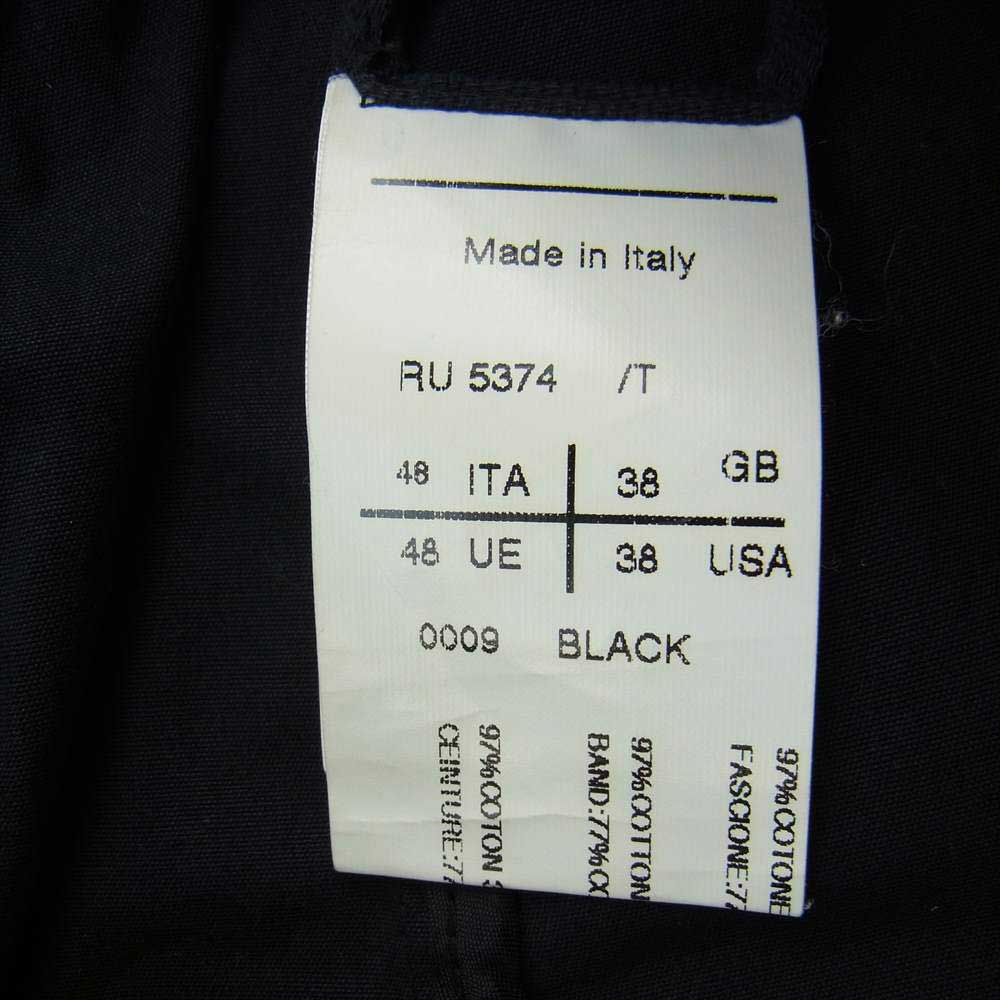 Rick Owens リックオウエンス 13SS イタリア製 ドローストリング ビッグ ラップ スカート ショーツ ハーフパンツ ブラック系 48【中古】