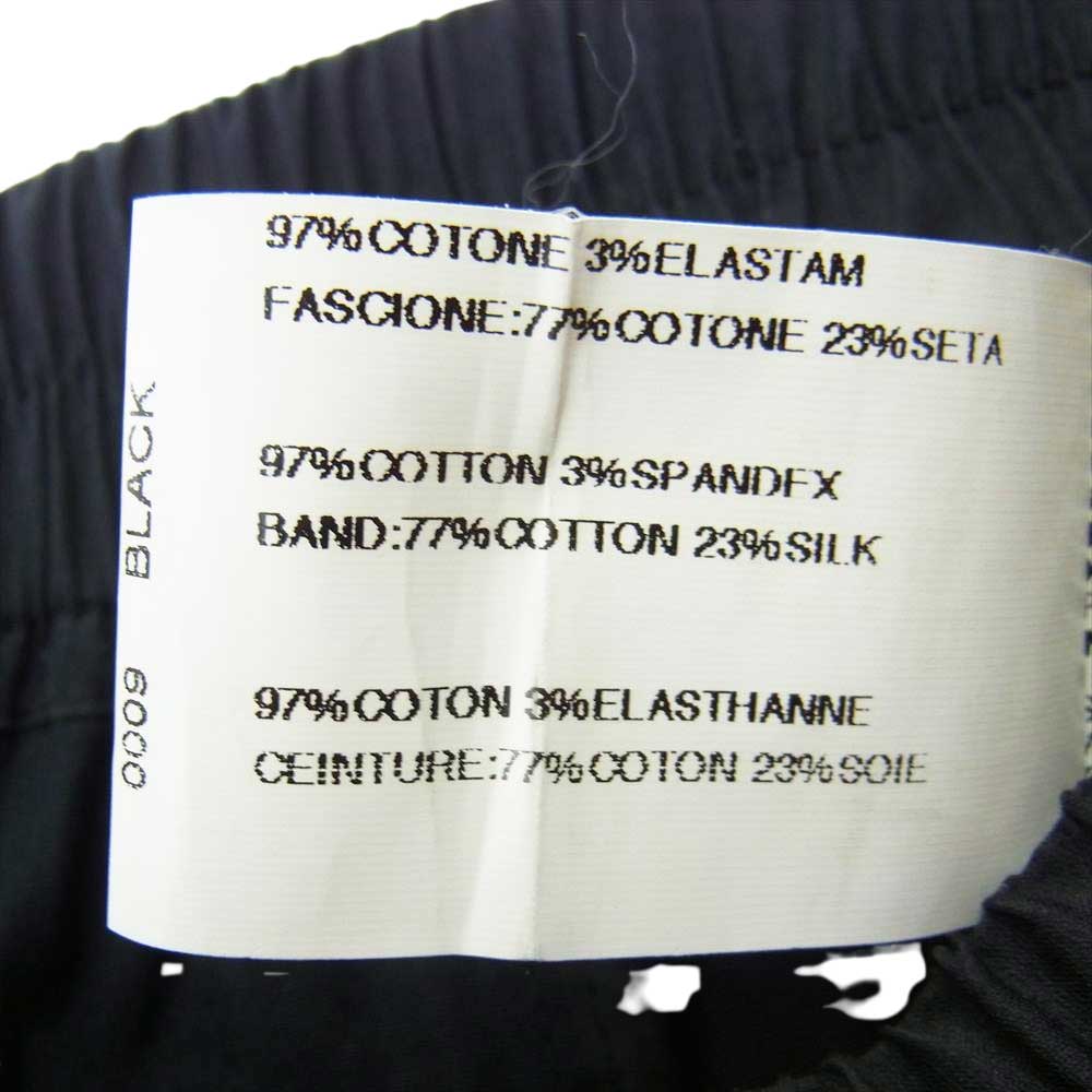 Rick Owens リックオウエンス 13SS イタリア製 ドローストリング ビッグ ラップ スカート ショーツ ハーフパンツ ブラック系 48【中古】