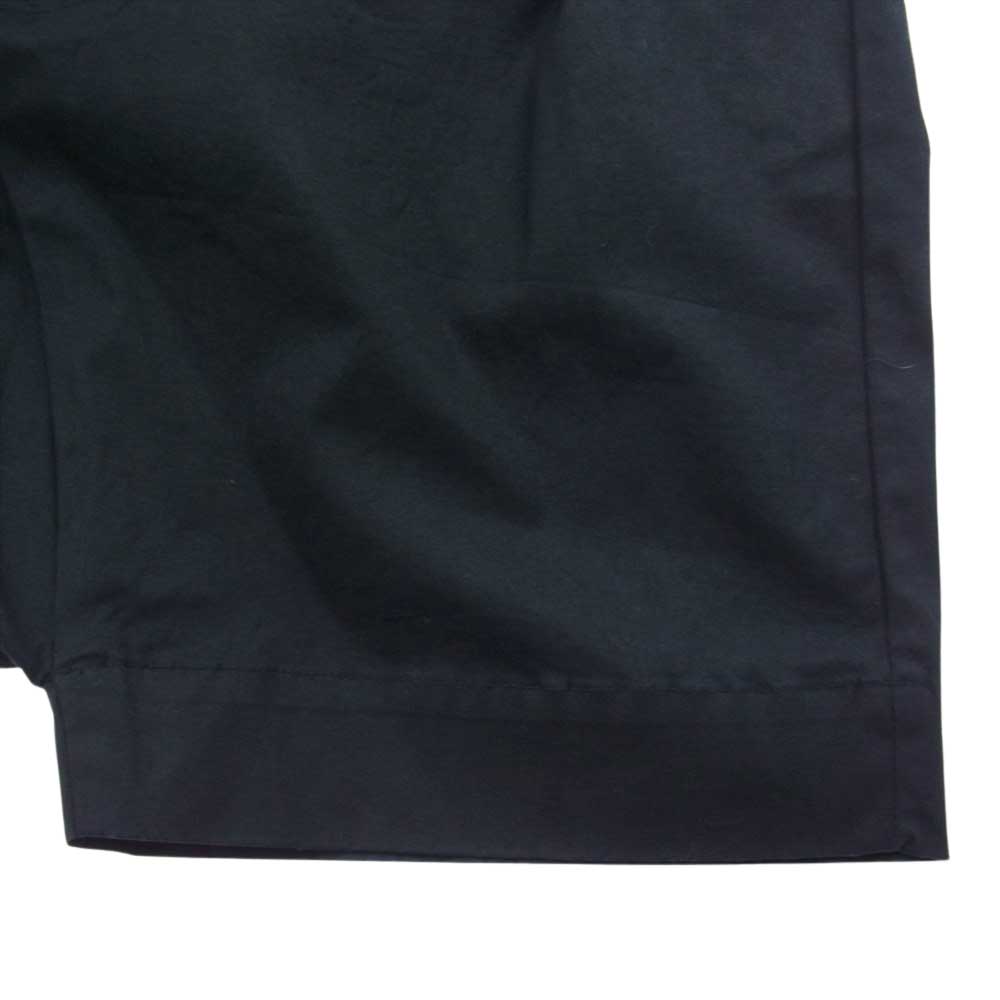 Rick Owens リックオウエンス 13SS イタリア製 ドローストリング ビッグ ラップ スカート ショーツ ハーフパンツ ブラック系 48【中古】