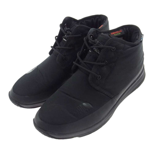 THE NORTH FACE ノースフェイス NF52085 NSE Traction Lite ヌプシ トラクション ライト ウォータープルーフ チャッカ ブーツ ブラック系【中古】